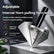 Adjustable Internal Corner Trowel, Stainless Steel Drywall Corner Finishing Tool, Multi-Angle Inside Corner Plastering Tool for Wall, Ceiling, Window & Door Frame Gypsum Molding