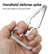 Multi-Function EDC Pocket Tool, Portable Stainless Steel Keychain Multi-Tool Wrench