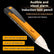 LED Non-Contact AC Voltage Tester/Voltage Tester Pen Safety Digital Electrical Socket Wall Power Outlet Measure Voltage Instruments (Yellow)