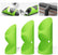 6PCS Pipe Insulation Cutting Guide, Foam Pipe Cutter, 6 Sizes,Green | 6 sizes fit 15.5–54mm foam pipe insulation, helping make cleaner, more consistent cuts for HVAC, plumbing & DIY projects.