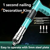 Manual Integrated Nail Shooting Gun, Heavy-Duty One-Second Concrete Fastening Tool