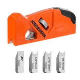 JORGENSEN Chamfer Plane, Edge Corner Plane, 4 Cutter Heads Built-In Storage