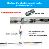 E-Bike Brake Cable Pull Connector Full