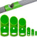 6PCS Pipe Insulation Cutting Guide, Foam Pipe Cutter, 6 Sizes,Green | 6 sizes fit 15.5–54mm foam pipe insulation, helping make cleaner, more consistent cuts for HVAC, plumbing & DIY projects.