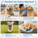 Dual-Action Canine Dental Prop,Dog Dental Chew Toy for Teeth Brushing Dogs Teeth Cleaning Mouth Prop, Reusable Bite and Brush Dental Toy for Dogs,Pet Oral Care for Small, Medium and Large Dog
