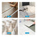 Precision Contour Gauge with Lock Feature - Professional Wood Scribing Work Tool for Flooring, Cabinetry, Tile & Pipe, Portable Adjustable Profile Gauge for Woodworking, Tools and Gadgets,toolupgrade