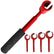 Hinge Gap Adjustment Wrench Set, Heavy Door Hinge Adjustment Tool 4 PCS Hinge Gap Adjusting Wrench, Tools used to adjust the gap between door chains and align door frames
