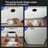 Crapyt Ceiling Hole Cover Plate, 7.28"/185mm Diameter ABS Wall Mount Decorative Cap, Round Access Panel, For 6.3"-6.65"/160-169mm Ceiling and Wall Openings, 2 Pcs White