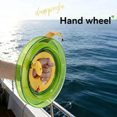 Hand-cranked fishing reel\Professional Outdoor Kite Line Winder: Winding Reel with Grip Wheel, Locking Mechanism, and Flying Line String – Essential Kite Flying Tool