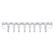 2pcs Cabinet Door Inside Storage Hooks - Track Sliding Rail Organizer, No-Drill Hanging Racks for Kitchen, Space-Saving Hook Strips