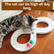 Cat Toys, Cat Tray Toys Kitten Turntable Figure 8 Shaped Cat Turntable Track Ball Toy, Interesting Turntable Kitten Ball Track Toy for Pet Cat Interactive Entertainment