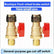 Universal Front Wheel Air Cut-Off Valve Full