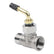 Stainless Steel Diverter Valve 3 Way Shower Sink Faucet Splitter