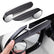 2 PCS Blind Spot Mirrors with Rain Cover, Wide Angle HD Car Side Mirror, Carbon Fiber Style Rear View Convex, Rain Eyebrow, for Cars, SUVs, Trucks and Most Vehicles