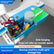 Sewing Machine Side Hanging Storage Box, Punch‑Free Clip‑On Sewing Organizer with Tissue Slot, Multi‑Compartment Sewing Caddy for Spools, Scissors, Tools, 2 Styles Available for Sewing Workstation