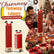 Santa Chimney Advent Calendar | Christmas Countdown Candy Surprise Box