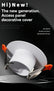 Crapyt Ceiling Hole Cover Plate, 7.28"/185mm Diameter ABS Wall Mount Decorative Cap, Round Access Panel, For 6.3"-6.65"/160-169mm Ceiling and Wall Openings, 2 Pcs White