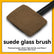 Suede Car Glass Cleaning Brush, Reusable Detachable Replacement Cloth Cover, High‑Absorbent Coral Fleece Windshield Cleaner Tool for Automotive Interior & Exterior Glass