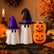 Witch Hat Can Topper with Straw Opening, Reusable 3D Halloween Beverage Can Cover for Slim and Standard Cans, Spooky Drink Accessory for Parties, Desks, Movie Nights