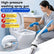 High‑Pressure Gap Cleaning Nozzle, Universal Elbow Shower Hose Sprayer Attachment, Multi‑Purpose Bathroom Cleaning Tool for Toilets, Floor Drains, Sinks & Dead‑Angle Crevices