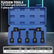 7-piece set of impact wrench screw remover