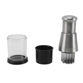 Manual Hand Chopper, Lightweight Portable Slap Mincer for Home Kitchen Stainless Steel Plastic 6.3 x 2.3 in 1 Piece