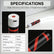Flexible LED Flashlight Stick, 27" Bendable Mechanic Light