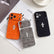 Gothic Cross Leather Phone Case – Premium 3D Metal Cross Cover for iPhone