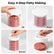 Burger Patty Maker,Multi‑Layer Burger Press Set for BBQ Homemade Prep