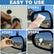 Side View Mirror for Car 1 Pair Blind Spots Mirror in Cute Heart Shape Rearview Auxiliary Car Accessories