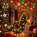 USB Plug-in Christmas Projector Night Light, 6+ Holiday Patterns LED Ceiling Projection Lamp for Bedroom Party Decor