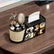 Vintage Black Cat Tissue Box with Storage Organizer