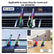 Electric Guitar Car Air Freshener, Sound‑Activated RGB Rhythm Light Car Vent Aromatherapy Diffuser