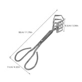 Crab Grabber Metal Tongs with Long Handle Iron Seafood Tool