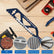 12-Inch Masonry Reciprocating Saw Blade, Alloy Cutting Recip Sabre Saw Blade, Demolition Saw Blade for Cutting Red Brick, Light Brick, Aerated Concret, Porous Concrete, Cinder Block, Fiber Cement