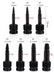 7-piece set of impact wrench screw remover