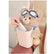 Cute Bear Tissue Holder and Trash Can, 2 in 1 Car Tissue Box, Multifunctional Creative Animal Paper Box for Car and Home