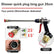 35cm Long Pressure Washer Spray Gun with 15° & 25° Quick Connect Nozzles