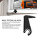 10 PCS Oscillating Saw Blade, Sickle Shape Good Match Universal Oscillating Saw Blade, High Speed Steel Easy Installati Oscillating Tool Blade for Wall