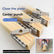 Adjustable Center Punch Drill Guide Jig, All‑Metal Woodworking Hole Locator, Precision Edge Drilling Positioning Tool for Square & Round Timber, Compatible with Vise Grips for Furniture Cabinet Wood DIY Projects