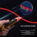 LED Non-Contact AC Voltage Tester/Voltage Tester Pen Safety Digital Electrical Socket Wall Power Outlet Measure Voltage Instruments (Yellow)