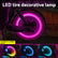 LED RGB Tire Valve Stem Lights, Motion Sensor Auto Activated Wheel Decor Lamp, Multi-Color Waterproof Tire Rim Light for Motorcycles, Scooters & Bicycles