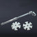 Adjustable Telescopic Toe Wrench 11-24mm, Hexagon Spanner, Automotive Chassis Removal Tool, Professional 4-Wheel Alignment Toe Adjusting Wrench for Car Repair Workshop