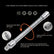 3Pcs Flexible Socket Extension Rod Adapter 1/4" 3/8" 1/2" Ratchet Wrench Torque Socket Driver Extension Bar Shaft Conversion ACS