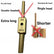 Extra-Long Double-Headed PPR Pipe Hot Melt Repair Kit