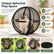 Portable Outdoor Cat Enclosure 27" Mesh Ball Cat Cage