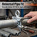 Scaffolding Clamp Metal Pipe Hanging Clamp Galvanized for 48mm 5 Inch, pipe clamp - pipe hanger