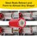 Red Dog Socket w/Drill Adapter, Fits Most Nuts & Bolts, Use with Socket Wrenches & Power Drills