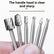6Pcs Woodworking Rotary Burr Set, 3.15mm Shank High Speed Steel Rotary Carving Files, Multi Shape Rotary Drill Bits for Dremel Rotary Tools, Wood Carving, Slotting, Polishing, Engraving & Plastic Grinding