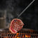 Stainless Steel BBQ Pigtail Hook - Heavy-Duty Lightweight High-Temp Grill Utensil, Heat-Resistant Outdoor Tool with Ergonomic Handle & Hooked End, Barbecue Accessories for Pork, Steady Hold, Juice-Preserving for BBQ Masters & Home Cooks